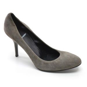 Pierre Hardy Round Toe Suede Stiletto Pumps 39
